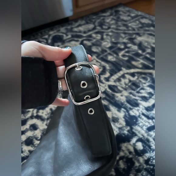 Coach Black Leather Hobo Bag - Picture 4 of 7